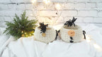 Gehäkelter Korb Schneemann, Kinder Korb, Wohnzimmer Kinderzimmer Dekoration, Nikolausgeschenk, Weihnachtsgeschenk, Nordic Stile
