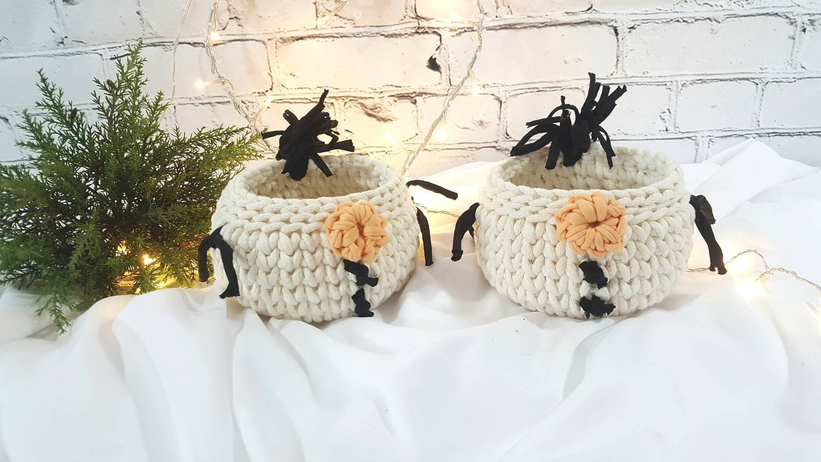 Gehäkelter Korb Schneemann, Kinder Korb, Wohnzimmer Kinderzimmer Dekoration, Nikolausgeschenk, Weihnachtsgeschenk, Nordic Stile