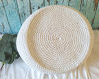 Aufbewahrungskorb, Wäschekorb, scandi style, Utensilo gehäkelt, Spielzeugbox, Aufbewahrungstasche, Babyzimmer deko, Geschenkidee Taufe