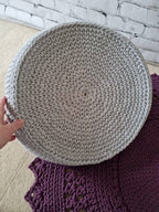 Aufbewahrungskorb, Wäschekorb, scandi style, Utensilo gehäkelt, Spielzeugbox, Aufbewahrungstasche, Babyzimmer deko, Geschenkidee Taufe