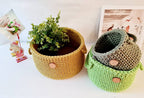 Korb, Utensilo, Häkelkorb, Baumwollkorb, Hohe Qualtität, Kinderkorb, Kinderzimmer Dekoration, Babypartygeschenk, Babyzimmer, Aufbewahrung
