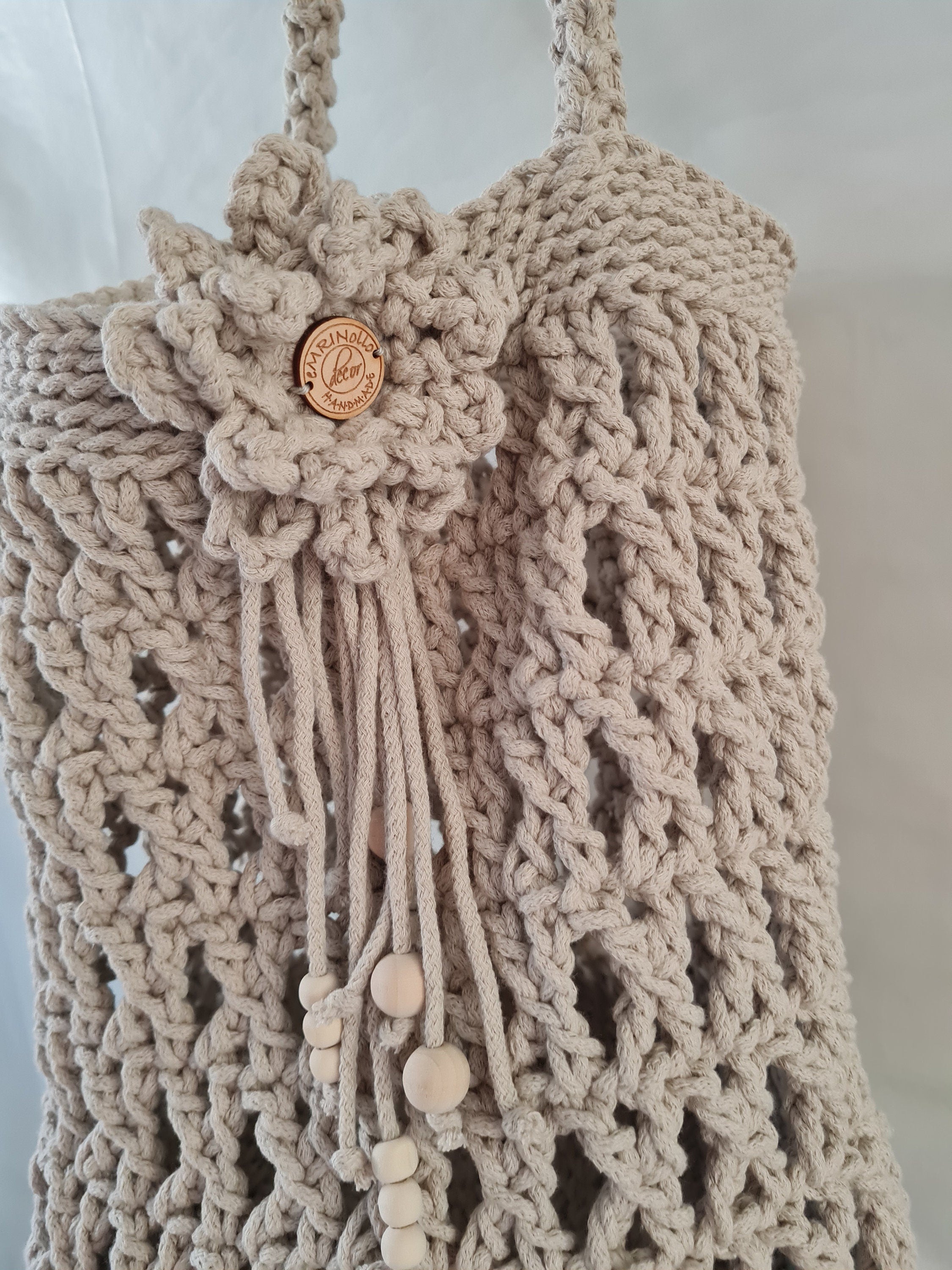 Handtasche Umhängetasche, Tragetasche, Netz, Marktasche häkeln, Boho-Tasche, Tasche, Kelim-Tasche, Geschenk für sie, Makramee-Tasche