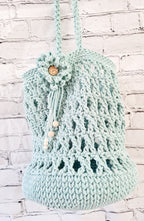 Tragetasche, Häkeltasche, Umhängetasche, Trend-Bags, Einkaufstasche, gehäkelte Projekttasche, Netztasche, Handtasche, Tasche, Boho-Tasche