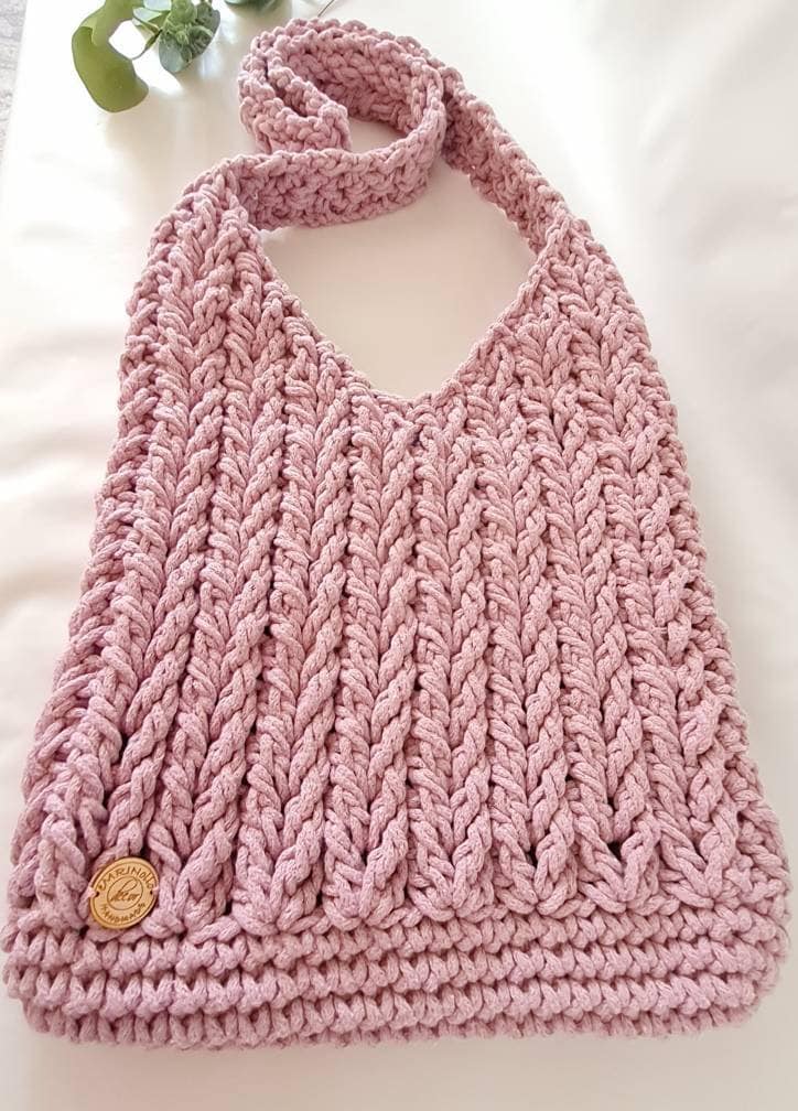 Umhängetasche gehäkelt, Tasche im Lacemuster, Sommer-Einkaufstasche, griechische Tasche, lässige Strandtasche handmade, Women Bag crochet