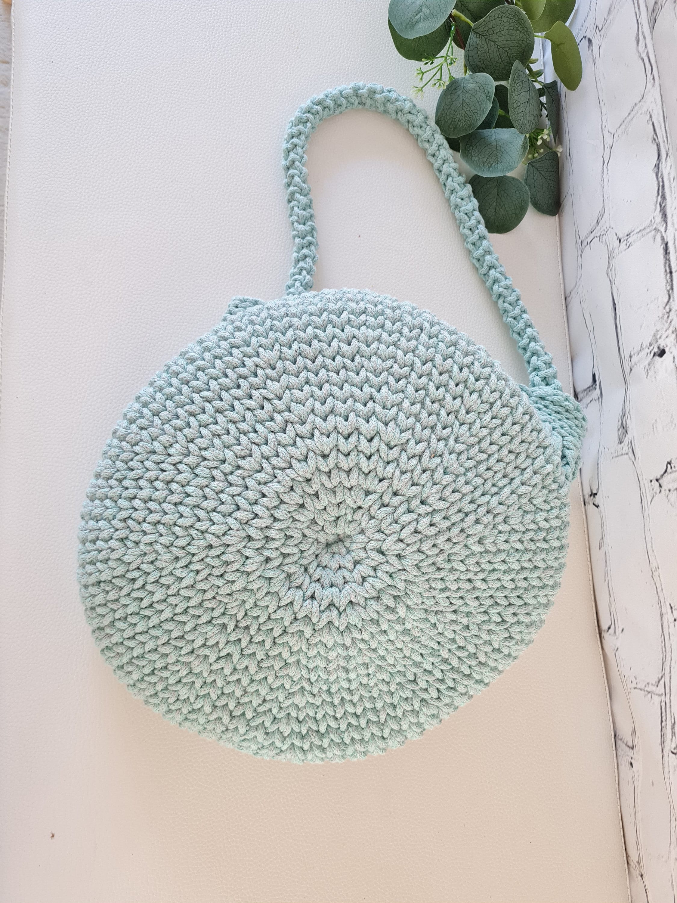 Tragetasche, Häkeltasche, Umhängetasche, Trend-Bags, Einkaufstasche, gehäkelte Projekttasche, Netztasche, Handtasche, Tasche, Boho-Tasche