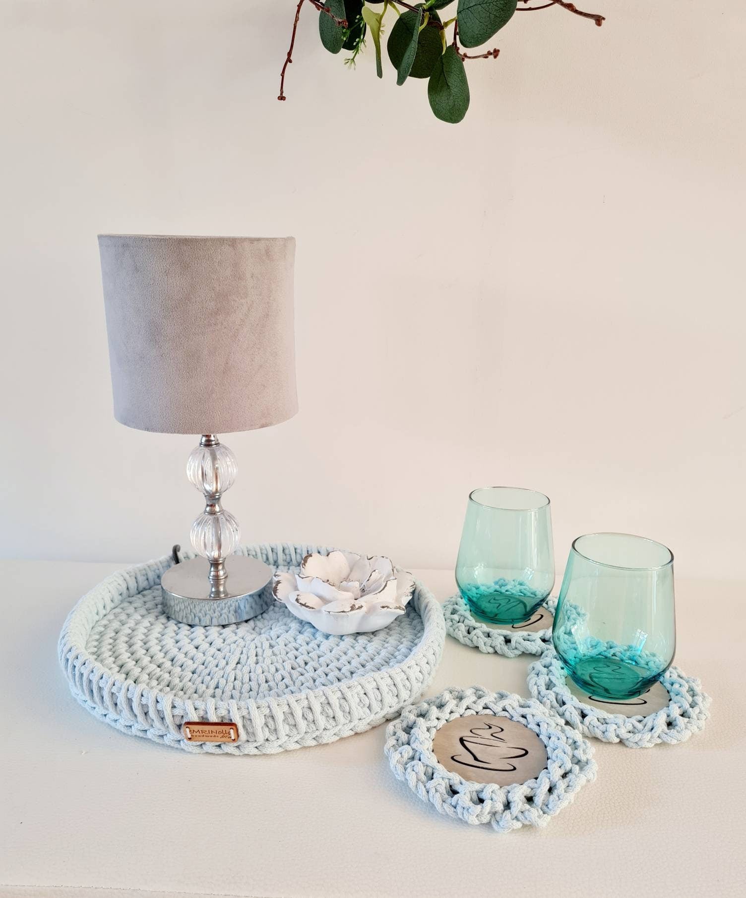 Tassenuntersetzer, Glasuntersetzer gehäkelt, Hochzeitsgeschenk, Gastgeschenk, schöne Tischdekoration, Terassendekor, Tasse Pad, Geschenkidee