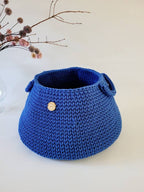 Aufbewahrungskorb, Wäschekorb, scandi style, Utensilo gehäkelt, Spielzeugbox, Aufbewahrungstasche, Babyzimmer deko, Geschenkidee Taufe