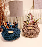 Korb gehäkelt, Utensilo, Aufbewahrungskorb, Kinderkorb, Spielzeugkorb, Kinderzimmer Dekoration, Babypartygeschenk, Babyzimmer, Blumenkorb