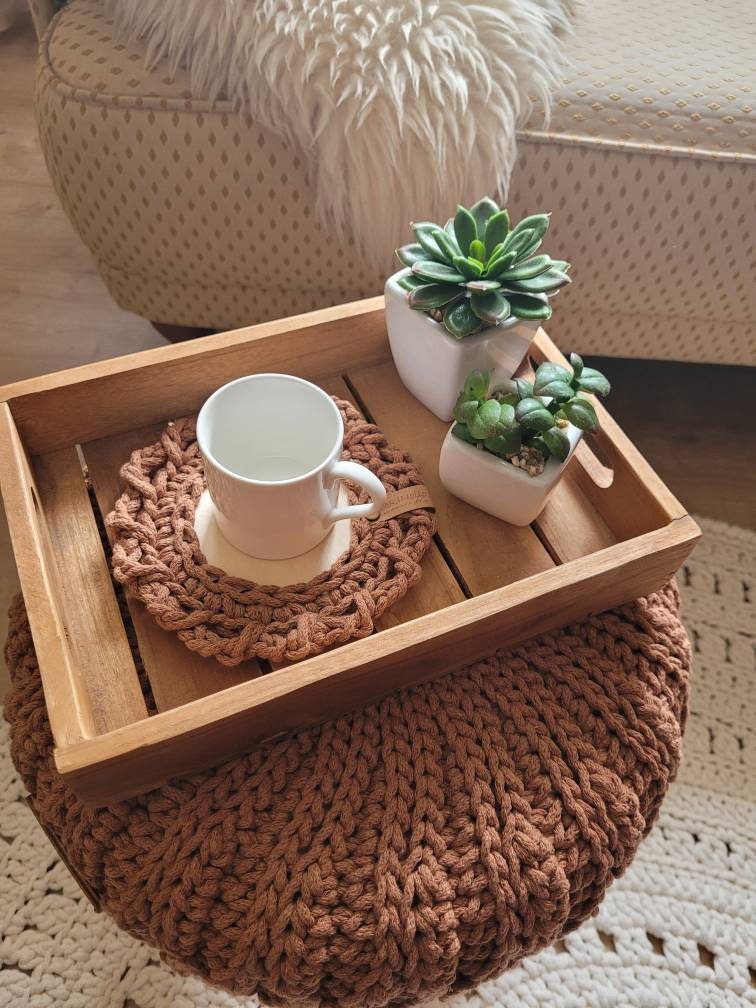 Tassenuntersetzer, Glasuntersetzer gehäkelt, Hochzeitsgeschenk, Gastgeschenk, schöne Tischdekoration, Terassendekor, Tasse Pad, Geschenkidee