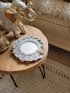 Tassenuntersetzer, Glasuntersetzer gehäkelt, Hochzeitsgeschenk, Gastgeschenk, schöne Tischdekoration, Terassendekor, Tasse Pad, Geschenkidee
