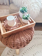Tassenuntersetzer, Glasuntersetzer gehäkelt, Hochzeitsgeschenk, Gastgeschenk, schöne Tischdekoration, Terassendekor, Tasse Pad, Geschenkidee