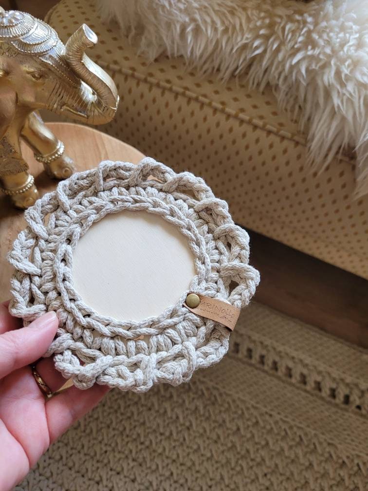 Tassenuntersetzer, Glasuntersetzer gehäkelt, Hochzeitsgeschenk, Gastgeschenk, schöne Tischdekoration, Terassendekor, Tasse Pad, Geschenkidee