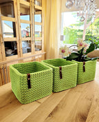 Aufbewahrungskorb eckig als Regalkorb / Badezimmer Organizer / Geschenkkorb/ Aufbewahrungsbox Kinder/ Korb rechteckig/ Wickeltisch Organizer