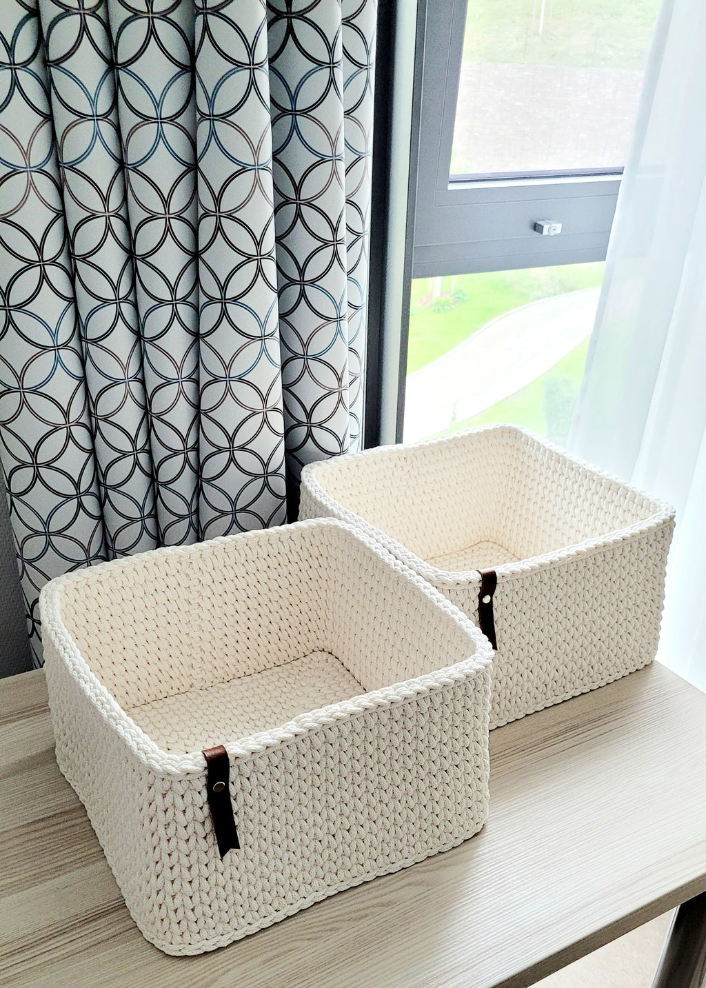 Aufbewahrungskorb eckig als Regalkorb / Badezimmer Organizer / Geschenkkorb/ Aufbewahrungsbox Kinder/ Korb rechteckig/ Wickeltisch Organizer