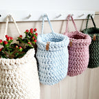 Hängekorb Kinderzimmer - Praktische Wanddeko Babyzimmer und Aufbewahrung in einem! Korb zum Aufhängen - Geschenk zur Geburt - Wandkörbe