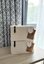 Aufbewahrungskorb eckig als Regalkorb / Badezimmer Organizer / Geschenkkorb/ Aufbewahrungsbox Kinder/ Korb rechteckig/ Wickeltisch Organizer
