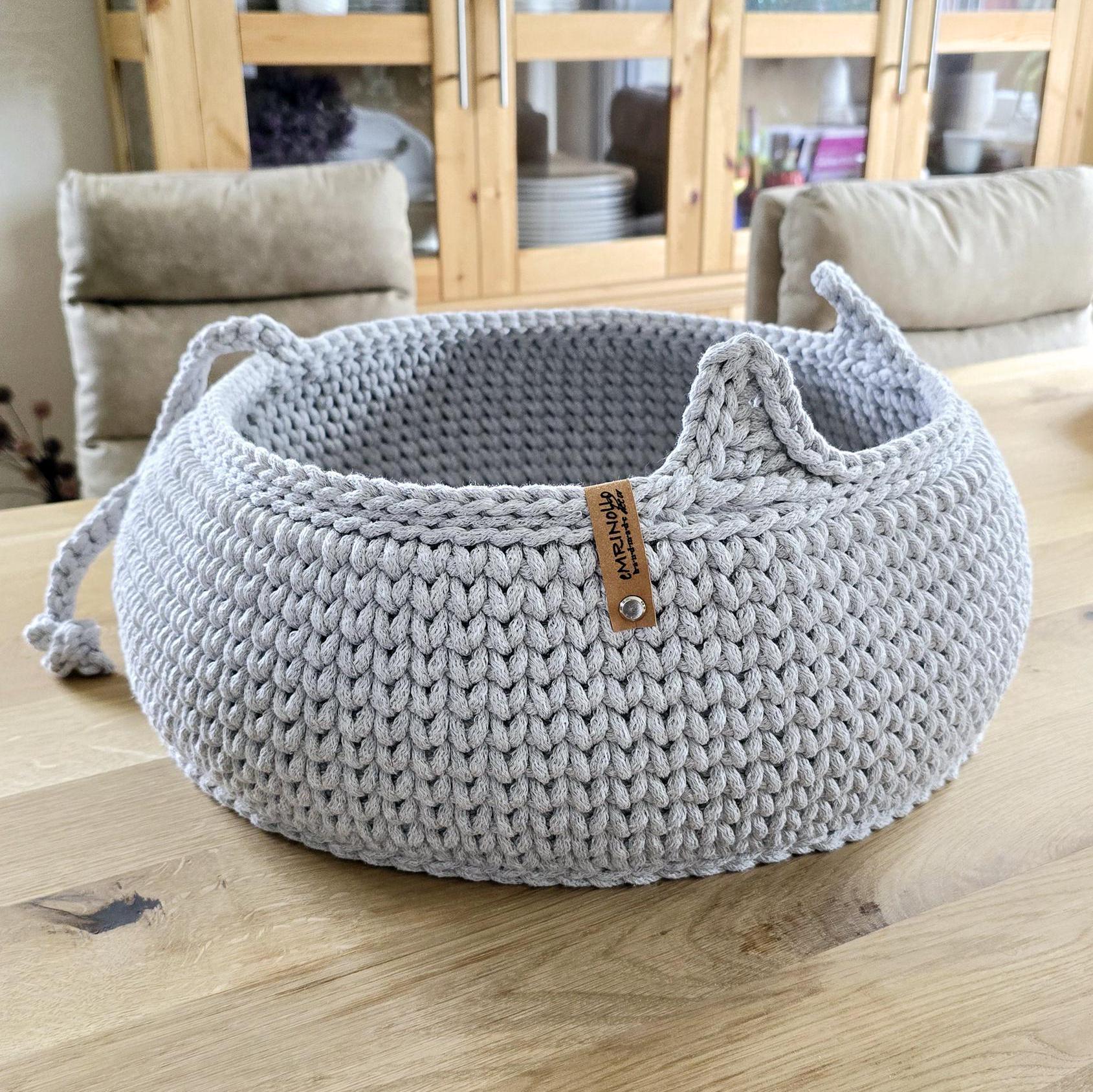 Cat Basket & Dog Bed – Pet Bed, Soft Cat Cushion, Cat Bed, Gift for Cat Owner, Cat Mom Gift, Dog Sofa xxl