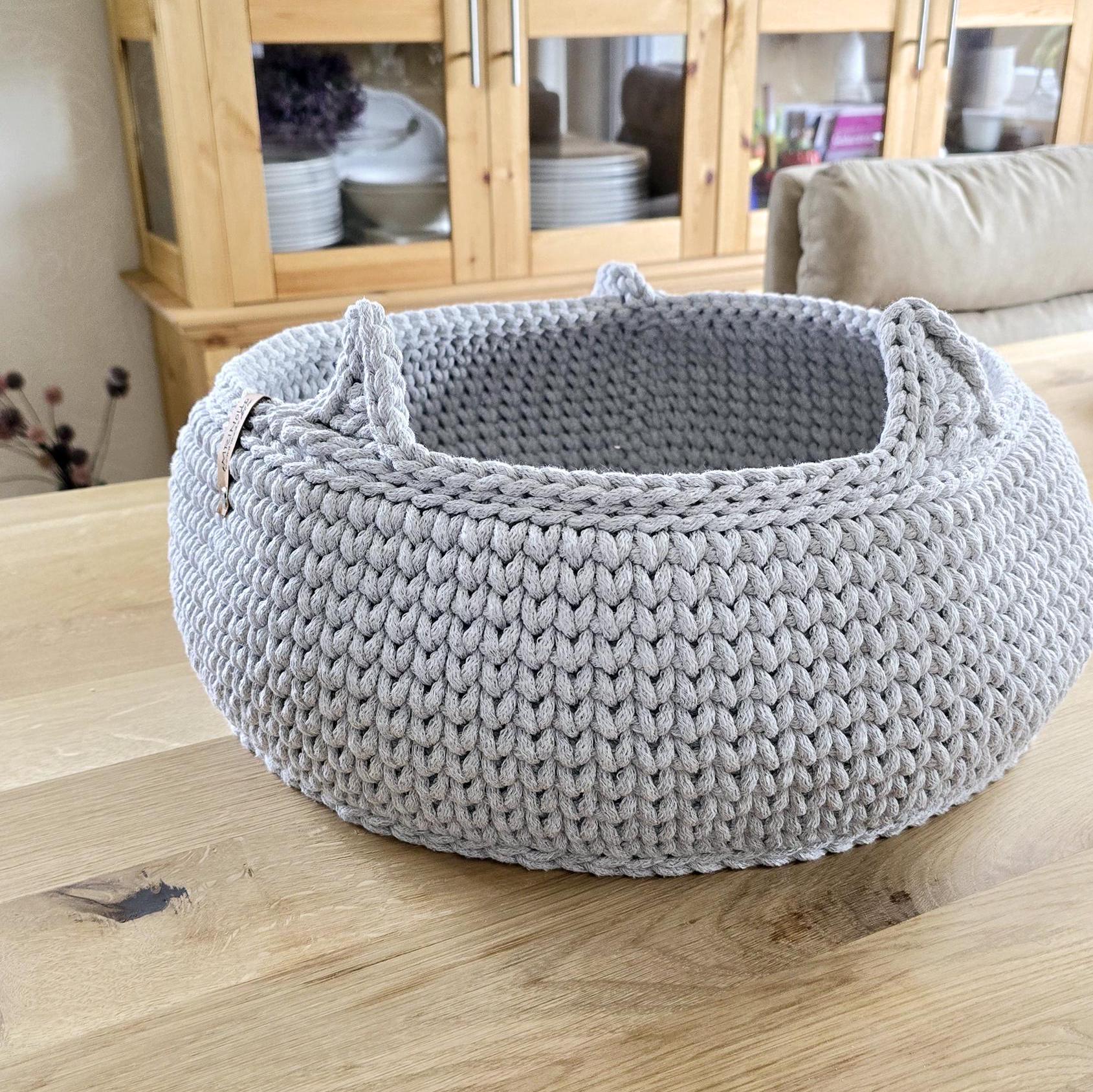 Cat Basket & Dog Bed – Pet Bed, Soft Cat Cushion, Cat Bed, Gift for Cat Owner, Cat Mom Gift, Dog Sofa xxl