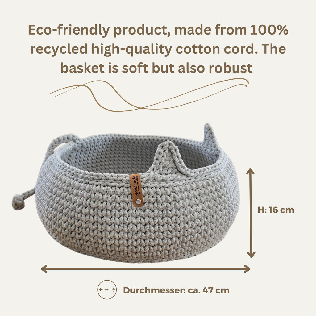 Cat Basket & Dog Bed – Pet Bed, Soft Cat Cushion, Cat Bed, Gift for Cat Owner, Cat Mom Gift, Dog Sofa xxl