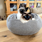 Cat Basket & Dog Bed – Pet Bed, Soft Cat Cushion, Cat Bed, Gift for Cat Owner, Cat Mom Gift, Dog Sofa xxl