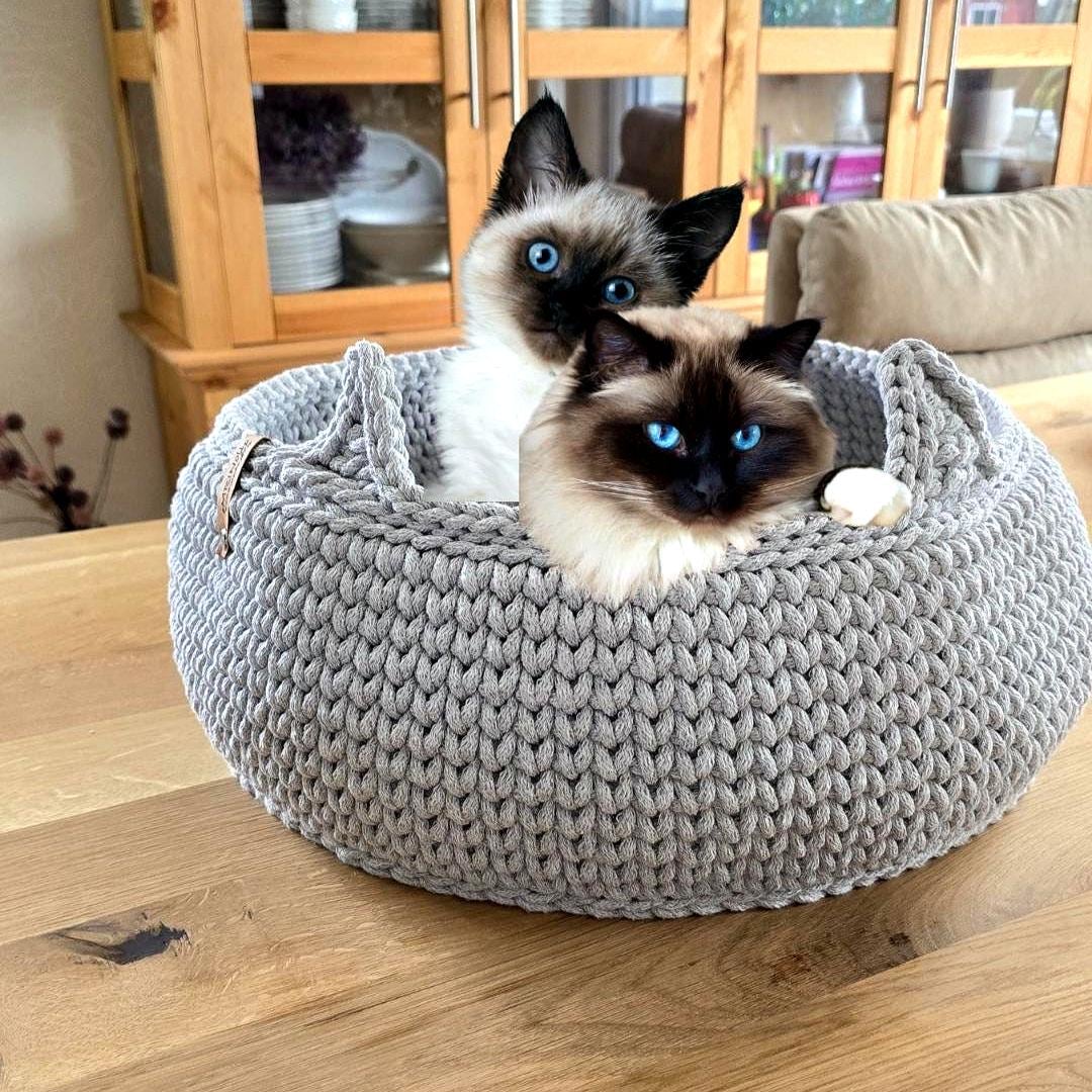 Cat Basket & Dog Bed – Pet Bed, Soft Cat Cushion, Cat Bed, Gift for Cat Owner, Cat Mom Gift, Dog Sofa xxl