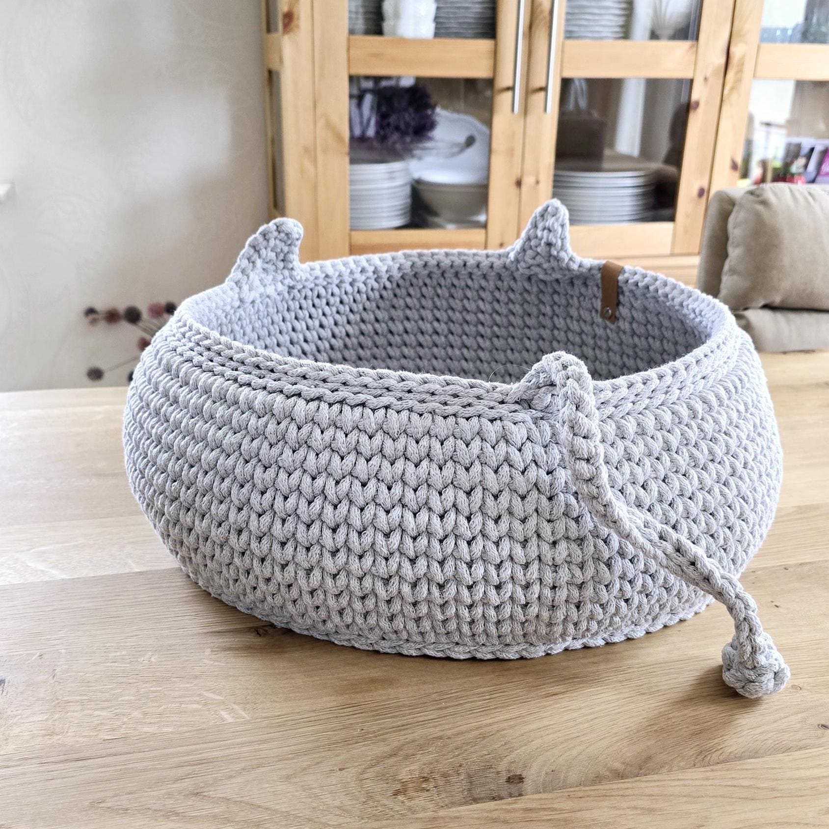 Cat Basket & Dog Bed – Pet Bed, Soft Cat Cushion, Cat Bed, Gift for Cat Owner, Cat Mom Gift, Dog Sofa xxl