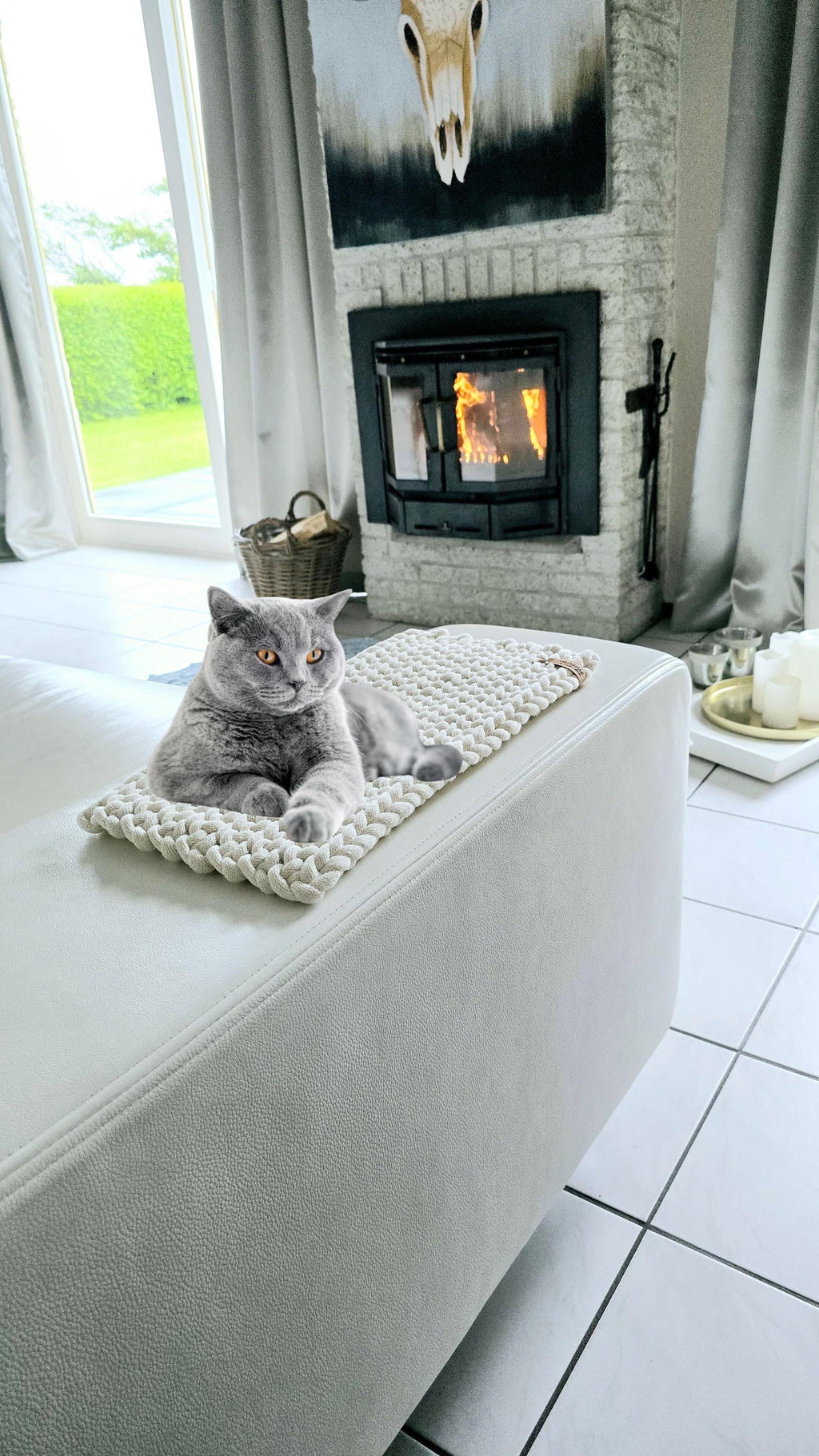 Cat cushion, cat sofa, cat bed for windowsill, window sill lounger for cats, pet supplies, cat lounger, gifts for cat owners