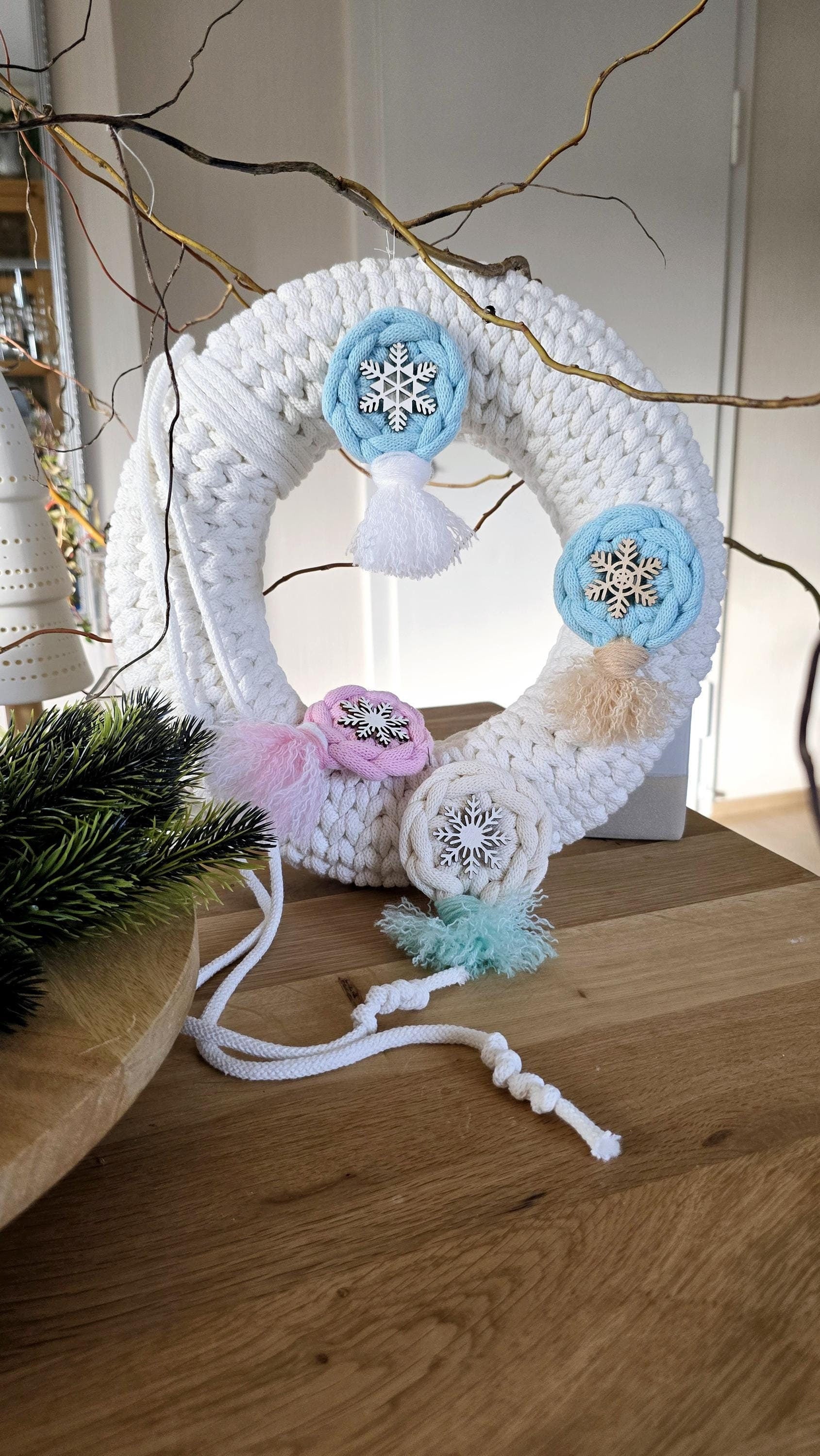 Weihnachtsschmuck - Christmas Deko als Charm Anhänger und Deko für den Weihnachtsbaum, perfekt für Weihnachten Skandinavisch und als Geschenkidee Weihnachten