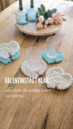 ✔ Das perfekte Geschenk für Herzensmenschen – Ob für deine beste Freundin, deine Mama oder als romantische Überraschung für deinen Lieblingsmenschen – mit diesen Untersetzern zeigst du Wertschätzung.
