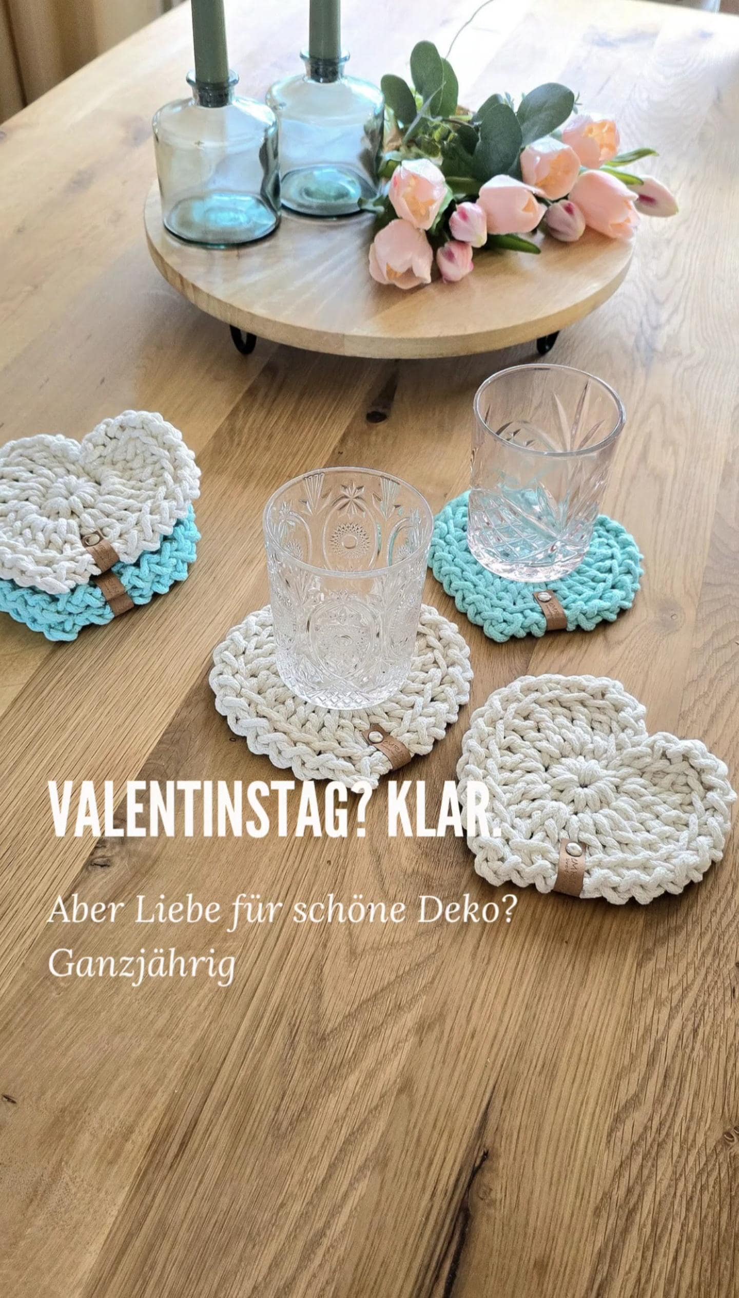 ✔ Das perfekte Geschenk für Herzensmenschen – Ob für deine beste Freundin, deine Mama oder als romantische Überraschung für deinen Lieblingsmenschen – mit diesen Untersetzern zeigst du Wertschätzung.