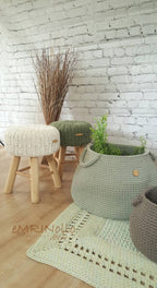 Aufbewahrungskorb, Wäschekorb, scandi style, Utensilo, Spielzeugbox, Aufbewahrungstasche, Babyzimmer deko, Geschenkidee Muttertag