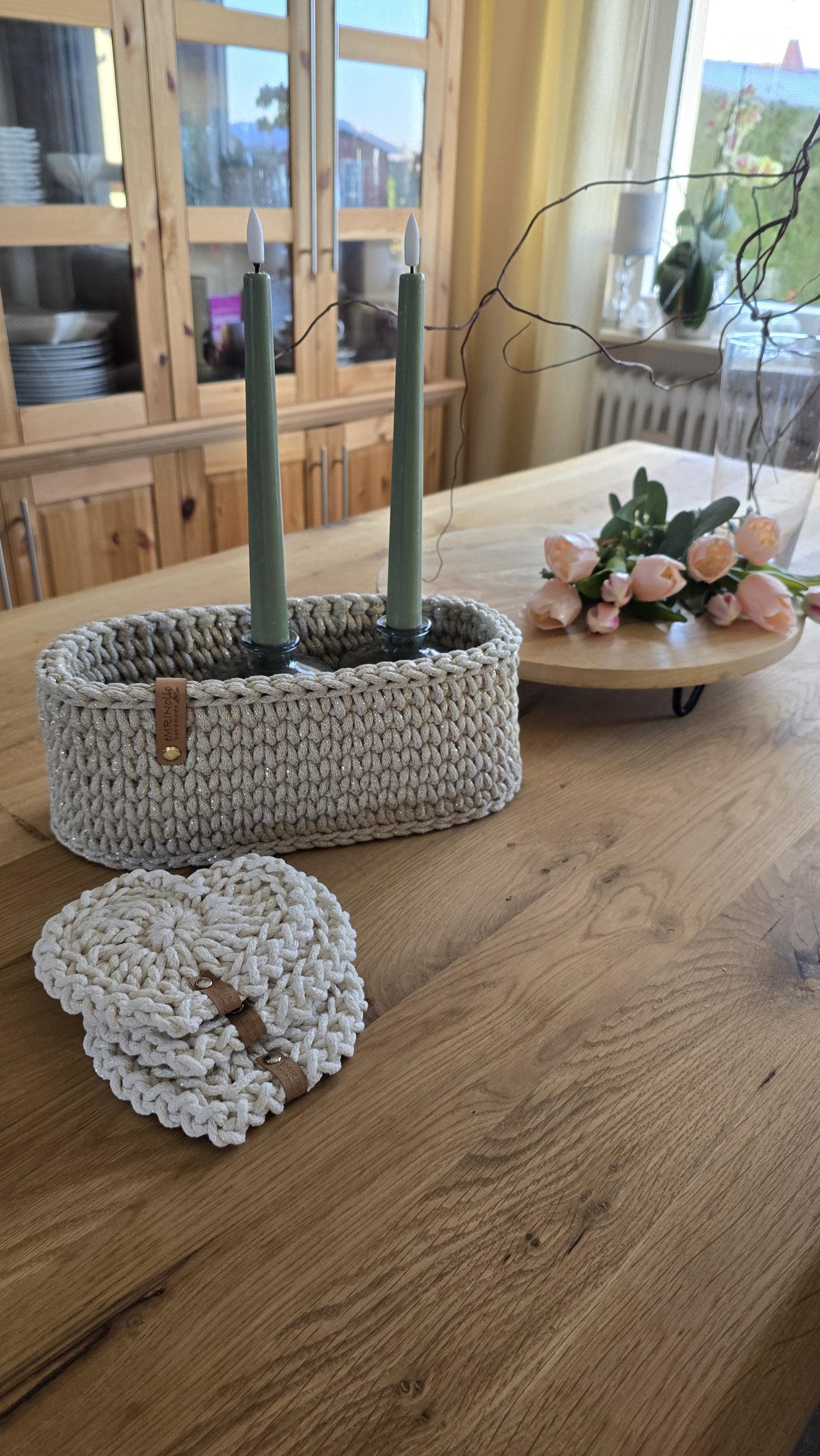 ✔Mehr als nur eine Tischdeko – Sie sind ein Zeichen von Liebe, Gemütlichke und persönlicher Stil – perfekt für, Hochzeiten oder einfach, um sich selbst etwas Schönes zu gönnen .