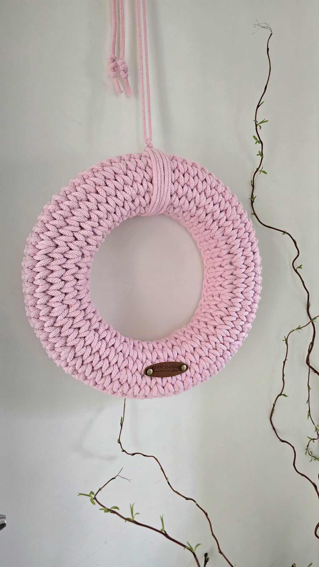 Easter Wreath Decorative Wreath Wall Wreath – Stylish Spring Decor for Door & Table | Perfect Home Decoration and Easter Gift