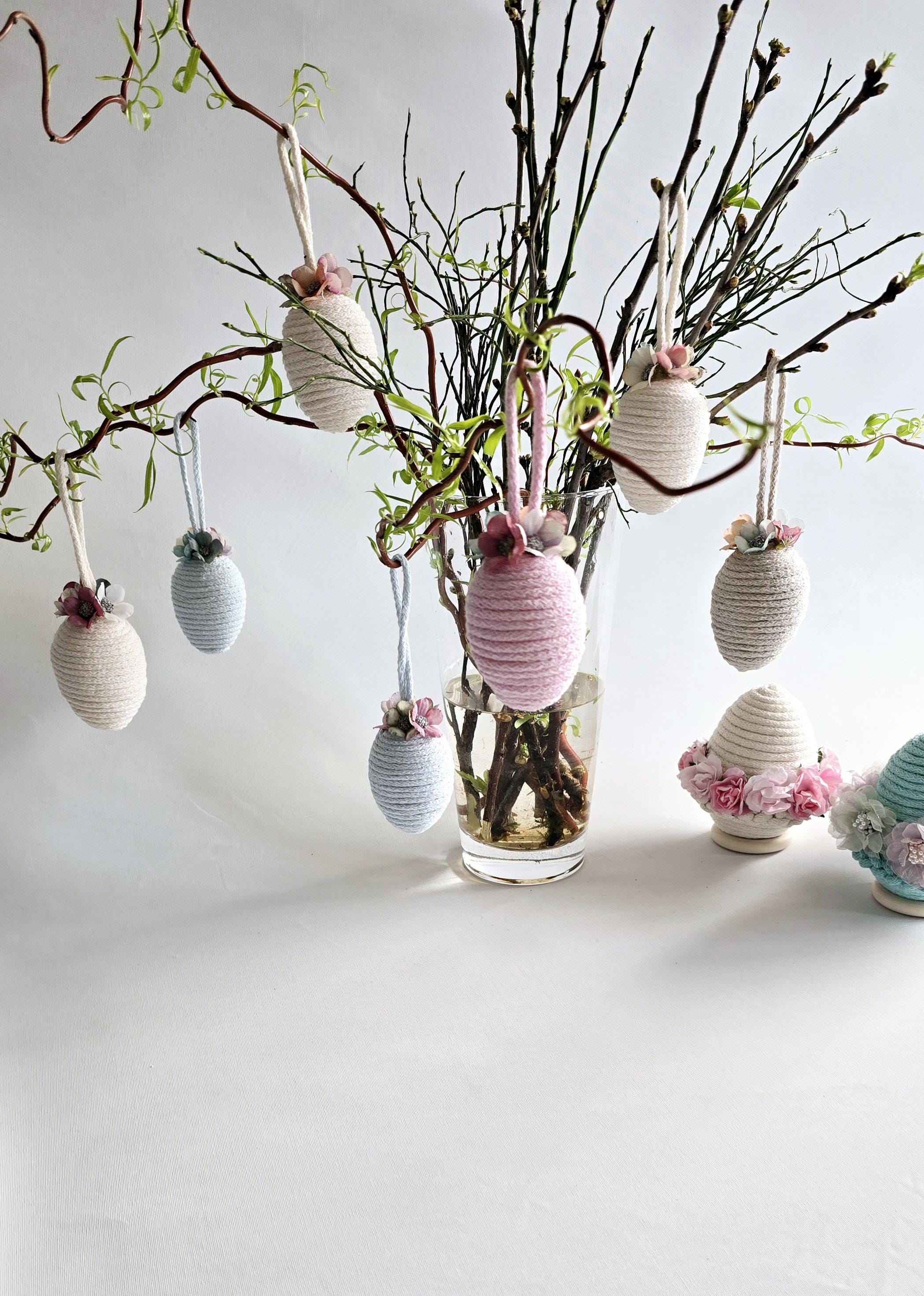 🌸 Ostereier mit Blumenschmuck – Exklusive handgefertigte Osterdekoration!

Diese hochwertigen Ostereier Osteranhänger Eier vereinen zarte Eleganz mit traditioneller Handwerkskunst.