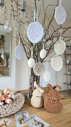 ✔ Perfekt fürs Fenster, den Ostertisch oder als Geschenk
✔ Hängend oder liegend ein Hingucker – 100 % Handmade
✔ Modern, stilvoll & garantiert nicht von der Stange