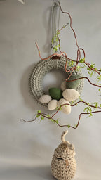 Mach dein Zuhause frühlingsfrisch und sichere dir diesen einzigartigen Osterkranz, bevor er ausverkauft ist! 🌸✨