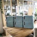 Korb als Geschenk verpackt mit Schleife, ideal zur Geburt oder Baby Shower.