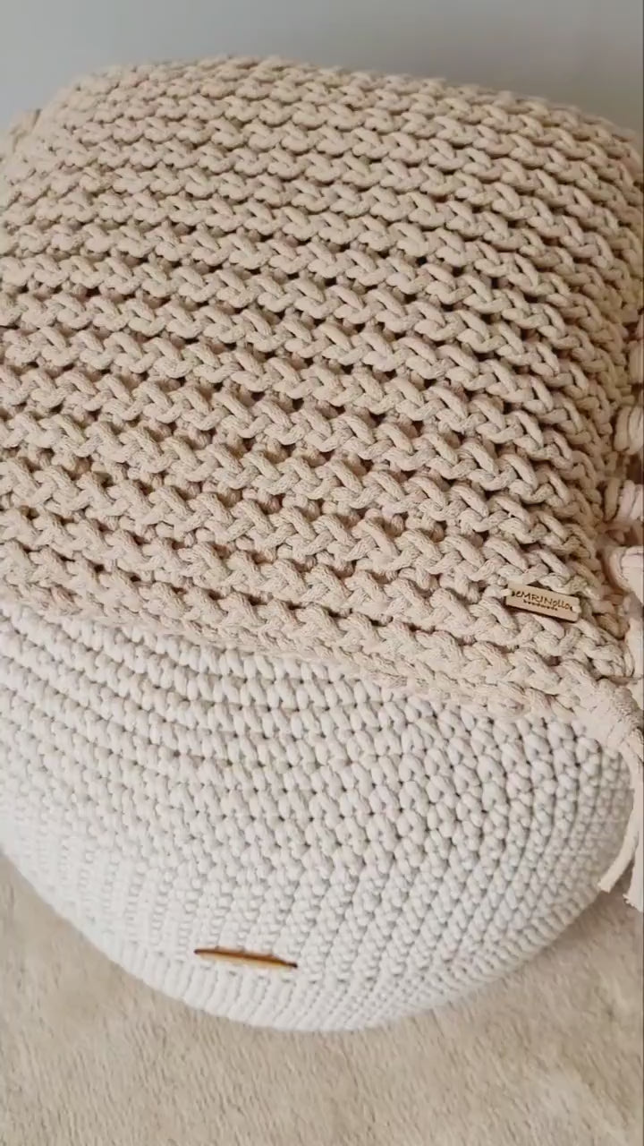 Kissen gehäkelt, Chunky Kissen, gehäkelte Wohnkultur, Hauseinweihungsgeschenk, skandinavisches Dekor, gestrickte moderne Kissen