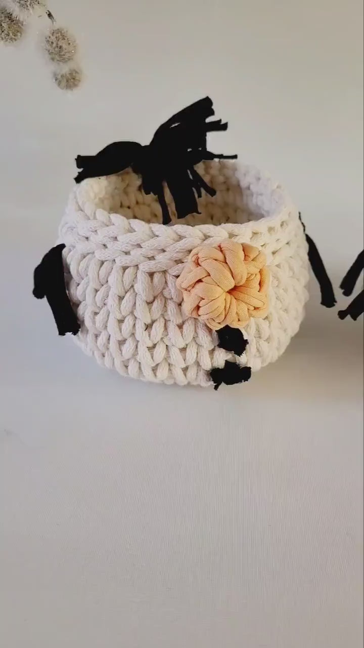 Gehäkelter Korb Schneemann, Kinder Korb, Wohnzimmer Kinderzimmer Dekoration, Nikolausgeschenk, Weihnachtsgeschenk, Nordic Stile
