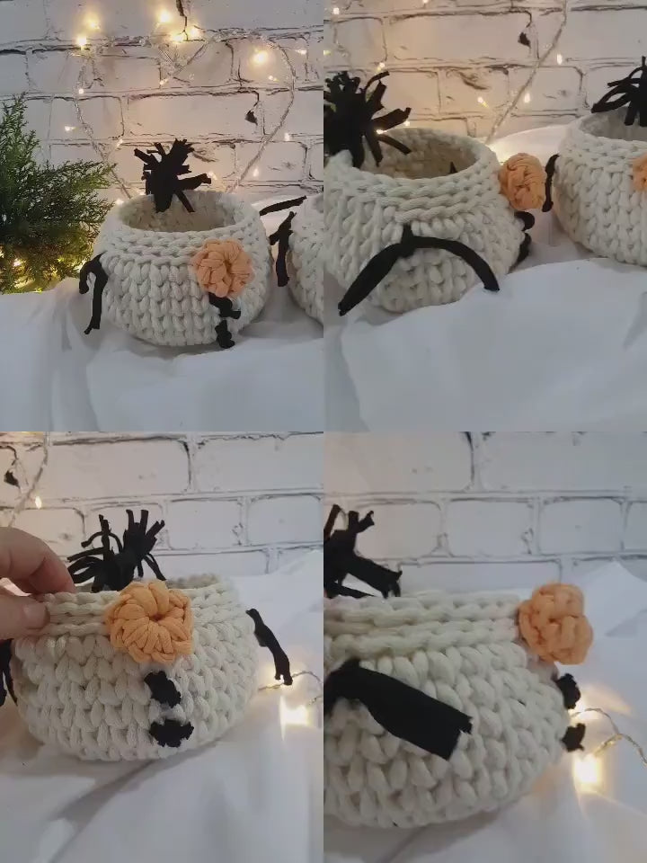 Gehäkelter Korb Schneemann, Kinder Korb, Wohnzimmer Kinderzimmer Dekoration, Nikolausgeschenk, Weihnachtsgeschenk, Nordic Stile