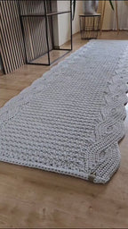 Teppichläufer – Läufer Teppich Flur – Läufer für Badezimmer & Wohnzimmer – Skandinavisches Design – lange Teppichläufer - Teppich für Küche