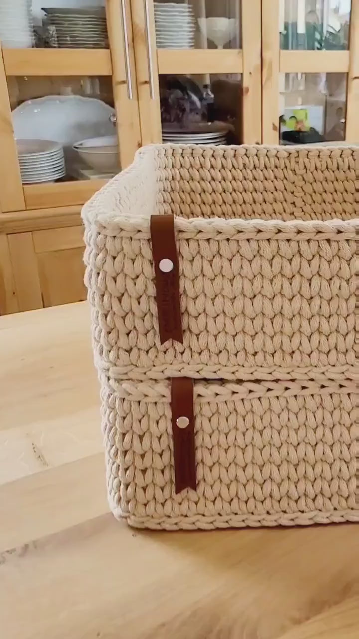 Regalkorb, Badezimmer Organizer, Aufbewahrungskorb eckig, Babyzimmer deko, Körbe für Regal, Tisch dekorieren, Korb für Decken