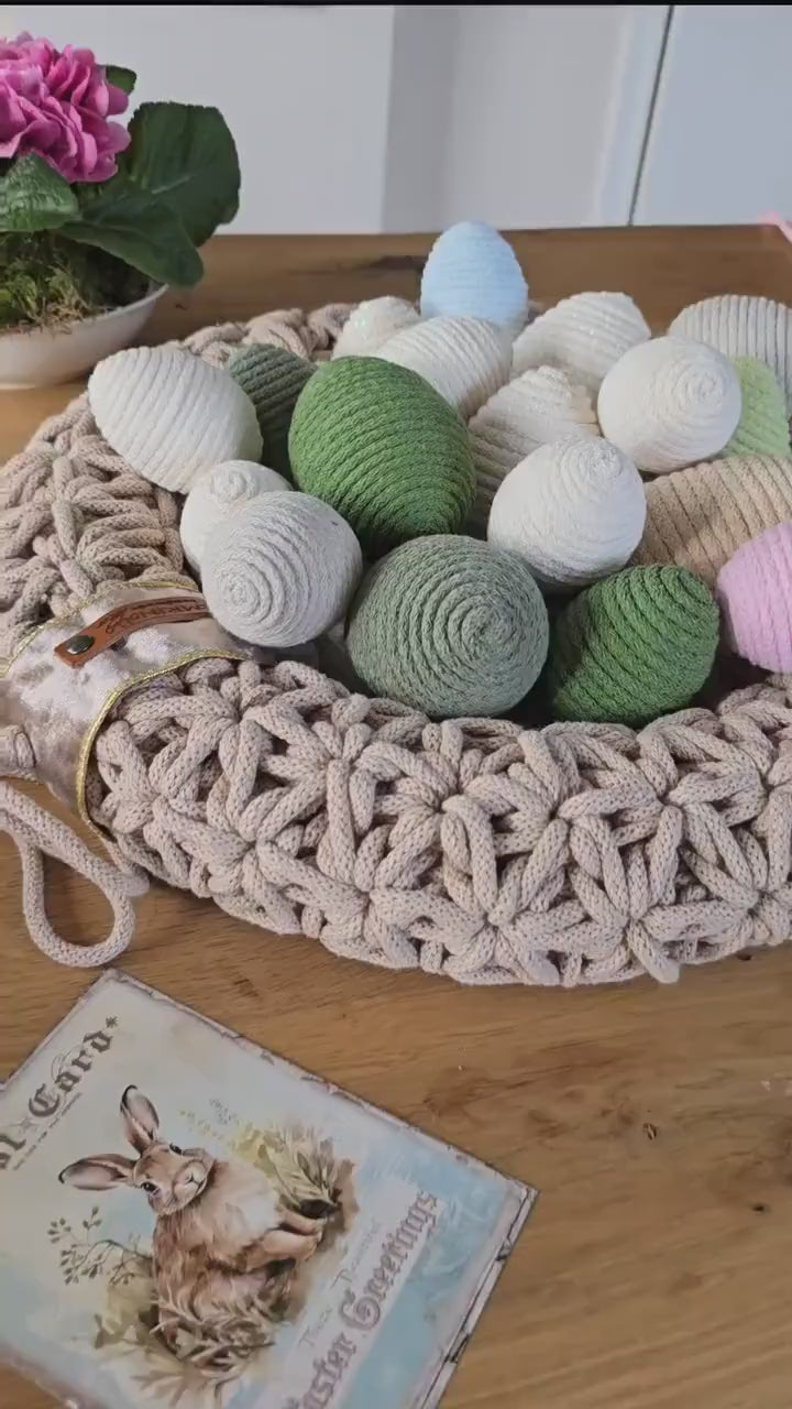 Ostereier Osteranhänger Eier – Moderne Osterdekoration | Handgemachte Anhänger, stilvolles Oster-Mitbringsel, Deko Blumen, Oster Geschenke