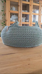 Crochet Hanging Baskets, Home Wall Decoration, Hallway Hanging Storage Bag, Bathroom Storage, Housewarming Present, Autumn Decor